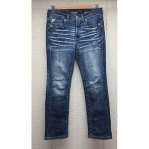 Salvage Supply Co Jeans Dungarees Buckle Denim Reckless Straight Youth 14R